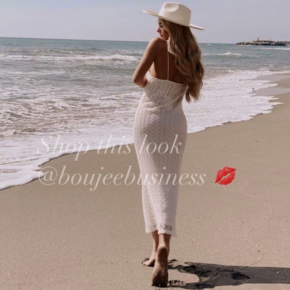 ZARA Crocheted Halter Dress - Picture 5 of 9